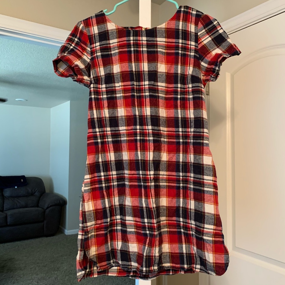 Plaid Mini Dress